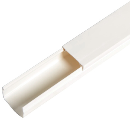 Кабель-канал 25x16 мм 2 м цвет белый